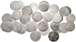 Polen, Sigismund III. 1587-1632, 1/24 Taler (Dreipölker). Verschiedene Jahrgänge und Münzstätten. 34 Stück. Zum Teil mit kl. Fehlern, schön-sehr schön...