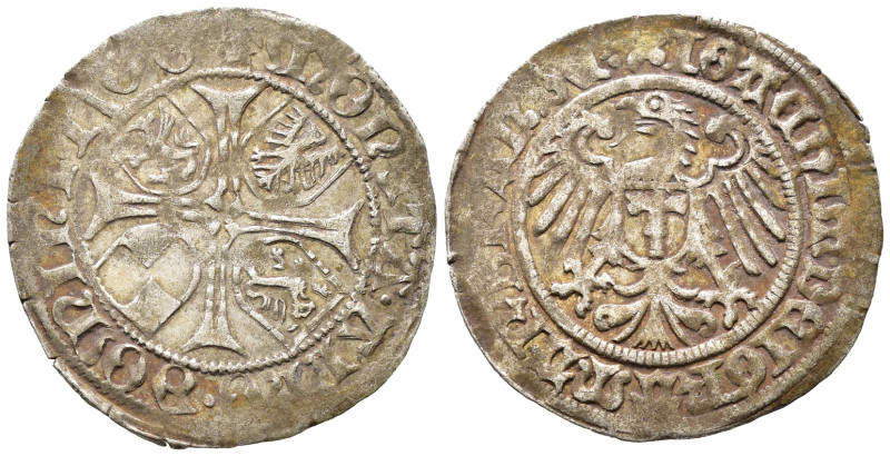 Brandenburg Preussen, Johann Cicero 1486-1499, Groschen 149?. 2,02 g. Levinson I...