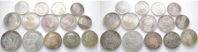 Kaiserreich, Bayern, 2 Mark 1891, 1903, 1911 (3x); 3 Mark 1909, 1911 (2x), 1912, 1913, 1914 (2x) und 5 Mark 1900, 1908. J. 45, 46, 47, 48, 49, 52. Ins...