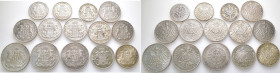 Kaiserreich, Hamburg, Stadt, 2 Mark 1876 (2x), 1907; 3 Mark 1908, 1909 (3x), 1910, 1911 (2x), 1914 und 5 Mark 1876, 1900, 1903. J. 61, 62, 63, 64, 65....