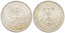 Weimarer Republik, 5 Reichsmark 1932 A. Eichbaum. J. 331. Sehr schön-vorzüglich