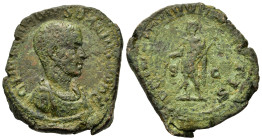 Herennius Etruscus (Caesar, 249-251). Æ Sestertius (27,8mm,19.2g). Rome, 250-251. Bare-headed, draped and cuirassed bust of Herennius Etruscus to r. R...