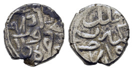 Ottoman Empire. Mehmed II (AH 855-886 / AD 1451-1481). AR Akce (10mm,0.9g), type C. Qustantiniya. Album 1308.3.