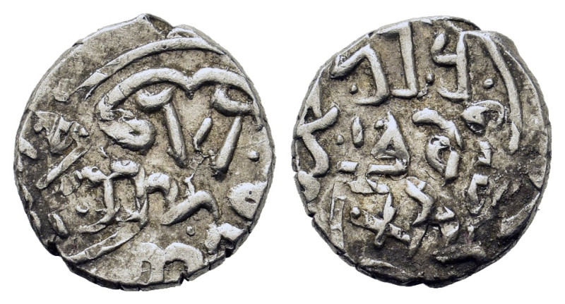 Ottoman Empire. Mehmed II (AH 855-886 / AD 1451-1481). AR Akce (10.6mm,0.9g), ty...