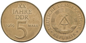 Germany (1969). 5 Mark 1969 (29mm,9.7g).