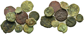 Lot of 10 Æ Greek coins, to be catalogued. Lot sold as is, no return.