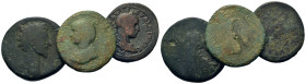Lot of 3 Æ Roman Provincial coins, to be catalog. Lot sold as is, no return.