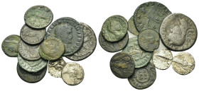Lot of 11 Æ Roman Imperial coins, to be catalog. Lot sold as is, no return.
