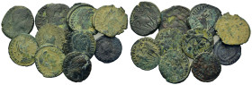 Lot of 10 Æ Roman Imperial coins, to be catalogued. Lot sold as is, no return.