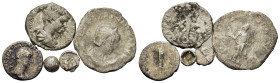 Lot of 5 AR mixed coins, to be cataloguedued. Lot sold as is, no return.