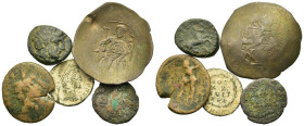 Lot of 5 Æ Ancient coins, to be catalogued. Lot sold as is, no return.