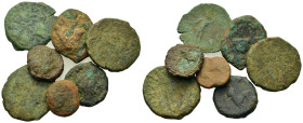 Lot of 7 Æ Ancient coins, to be catalogued. Lot sold as is, no return.