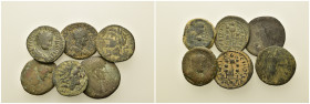 Lot of 6 Æ Ancient coins, to be catalogued. Lot sold as is, no return.