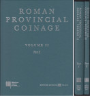Burnett A. Amandry M. Carradice I. Roman Provincial Coinage. 2 Voll. In cofanetto. London 1999. Tela ed. vol. II From Vespasian to Domitian (AD 69-96)...