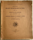 De Mecquenem R. Scheil V. Mémoires de la Mission archéologique de Perse Tome 25. Mission en Susiane. Archéologie, métrologie et numismatique susiennes...