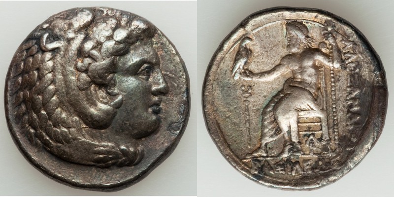 MACEDONIAN KINGDOM. Alexander III the Great (336-323 BC). AR tetradrachm (27mm, ...