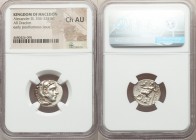 MACEDONIAN KINGDOM. Alexander III the Great (336-323 BC). AR drachm (17mm, 1h). NGC Choice AU. Posthumous issue of Abydus (?), ca. 310-301 BC. Head of...