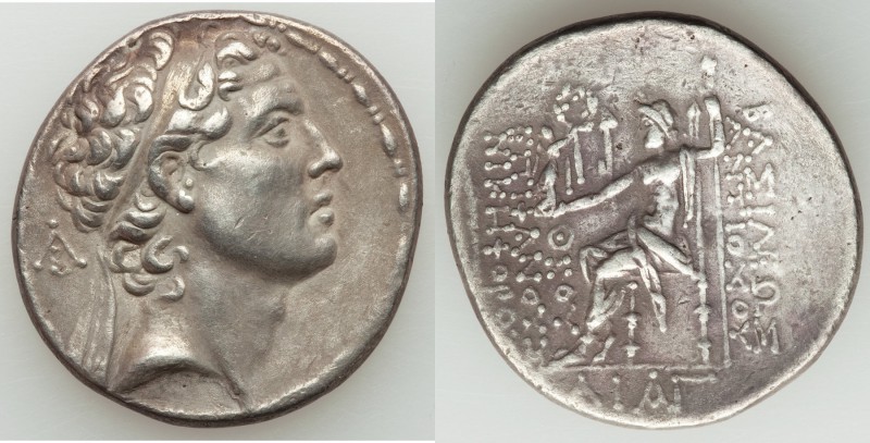 SELEUCID KINGDOM. Antiochus IV Epiphanes (175-164 BC). AR tetradrachm (30mm, 16....