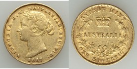 Victoria gold Sovereign 1867-SYDNEY VF, Sydney mint, KM4. AGW 0.2353 oz.

HID09801242017