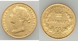Victoria gold Sovereign 1868-SYDNEY VF, Sydney mint, KM4. AGW 0.2353 oz.

HID09801242017