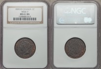 Victoria "Wide 9" Cent 1859/8 MS61 Brown NGC, London mint, KM1.

HID09801242017