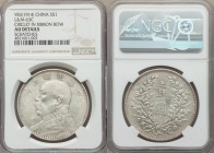 Republic. Yuan Shih-kai Dollar Year 3 (1914)-O AU Details (Scratches) NGC, KM-Y329.4, L&M-63C. 

HID09801242017