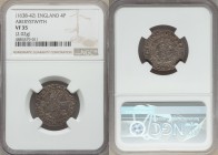 Charles I (1625-1649) 4 Pence (Groat) ND (1638-1642) VF35 NGC, Aberystwyth mint, Book mm, KM90, S-2893. 22mm. 2.02gm. Old gun-metal toning. 

HID09801...