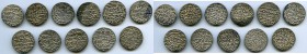 Seljuqs of Rum 30-Piece Lot of Uncertified Dirhams, Includes 30 coins of: Kayka'us II (1st Reign, AH 643-647 / AD 1245-1249) Dirhams (square on each s...