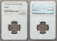 Ferdinand VI Real 1751 Mo-M AU55 NGC, Mexico City mint, KM76.1. Well struck pillar fractional with gold, blue and rose toning over a dove gray base.

...