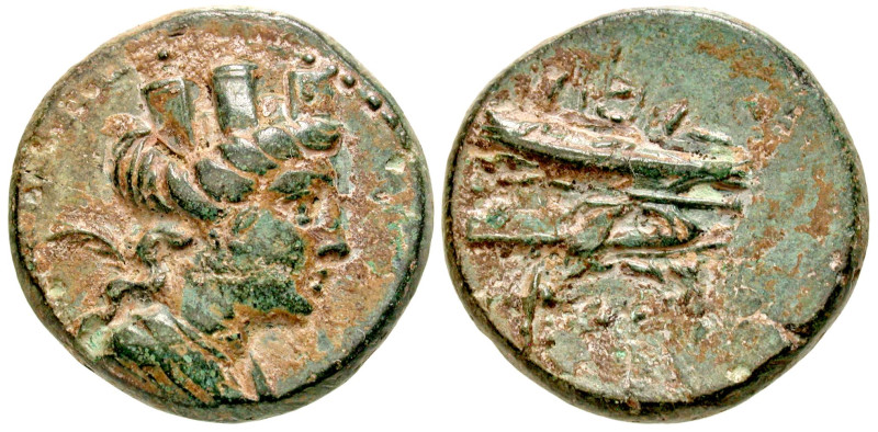 Phoenicia, Arados. Civic issue. 2nd century B.C. AE 21 (20.52 mm, 6.88 g, 7 h). ...