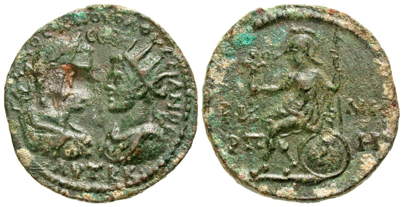 Pontos, Neocaesarea. Trebonianus Gallus and Volusian. A.D. 251-253. AE 30 (30.26...