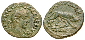 Troas, Alexandria Troas. Gallienus. A.D. 253-268. AE 21 (21.44 mm, 4.69 g, 2 h). IMP LICINI GALLIENVS, laureate head of Gallienus right / COL AVG ALB(...