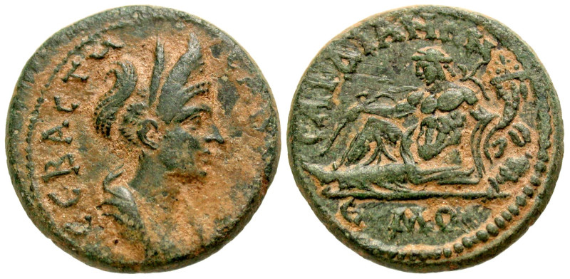 Lydia, Sardes. Sabina. Augusta, A.D. 128-136/7. 22.3 mm, 8.24 g, 12 h). Wife of ...