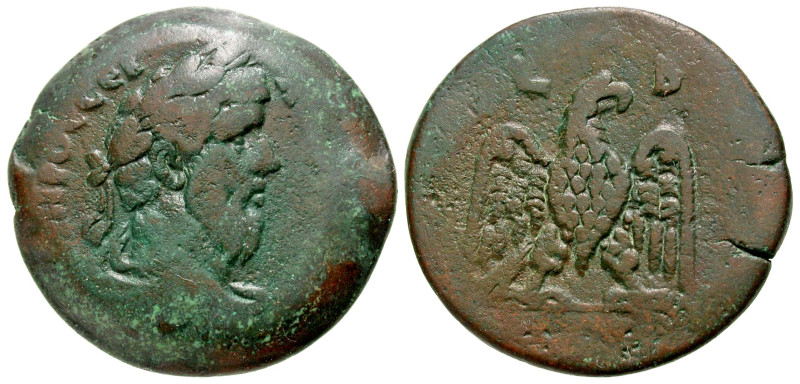 Egypt, Alexandria. Lucius Verus. A.D. 161-169. AE drachm (33.9 mm, 28.21 g, 12 h...