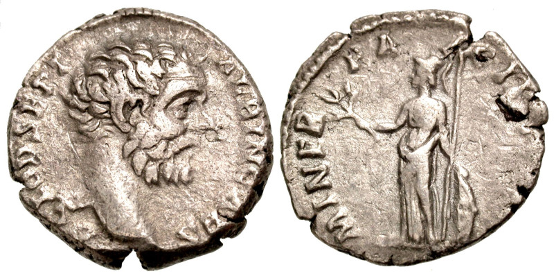 Clodius Albinus. As Caesar, A.D. 193-195. AR denarius (18.3 mm, 2.04 g, 5 h). Ro...