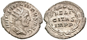 Philip I. A.D. 244-249. AR antoninianus (22 mm, 2.87 g, 6 h). Rome mint, Struck A.D. 247. IMP PHILIPPVS AVG, radiate, draped and cuirassed bust of Phi...