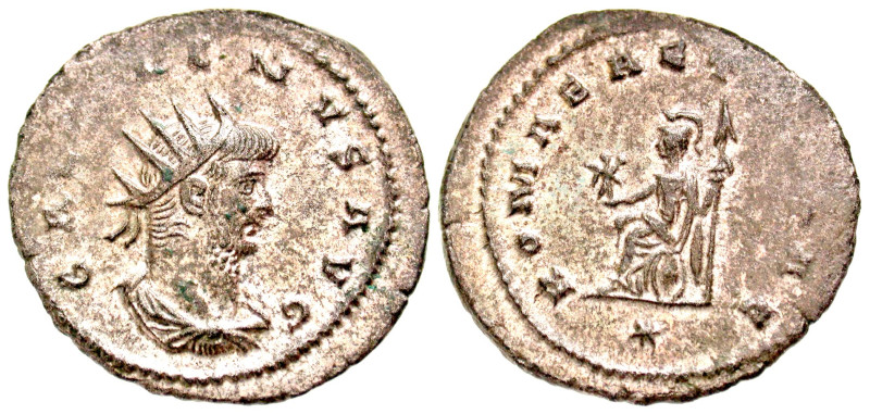 Gallienus. A.D. 253-268. Silvered BI antoninianus (22.4 mm, 3.06 g, 12 h). Asia ...