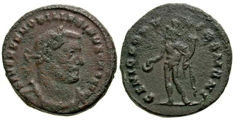 Severus II. As Caesar, A.D. 305-306. AE follis (27.7 mm, 11.32 g, 7 h). London m...