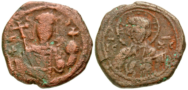 John II Comnenus. 1118-1143. AE tetarteron (18.9 mm, 4.07 g, 7 h). Constantinopl...