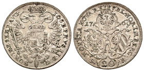 German States, Nurnberg. Imperial City. 20 Kreuzer. 1769. KM 2016. aEF. 