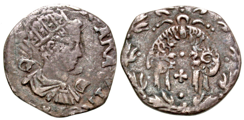 Italian States, Naples. Philip III. 1598-1621. BI 1/2 carlino or zanetta (14.2 m...