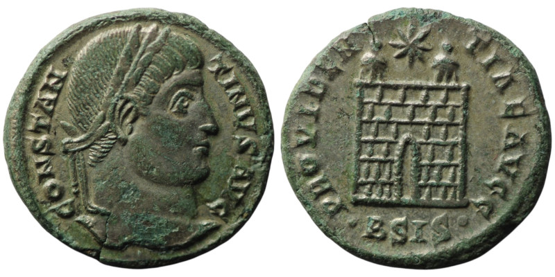 Constantine I 'the Great' (AD 307/10-337). Siscia
AE Follis (18mm, 2.50g)