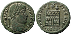 Constantine I 'the Great' (AD 307/10-337). Siscia
AE Follis (18mm, 2.50g)