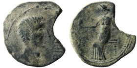 HISPANIA. Baetica. Irippo. Augustus ? (27 BC-14 AD). 
AE Semis (19mm, 4,10g)
