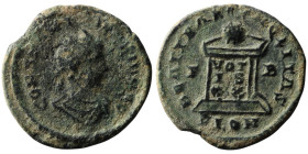 Constantine II, Caesar (AD 316-337). Londinium (London)
AE Follis (20mm, 2,29g)