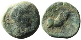 SPAIN. Castulo. (Mid 2nd century BC). 
AE Bronze (24mm, 12,34g)