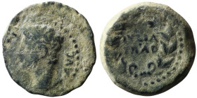 SPAIN. Julia Traducta. Augustus (27 BC-14 AD)
AE Bronze (25mm, 9,42g)