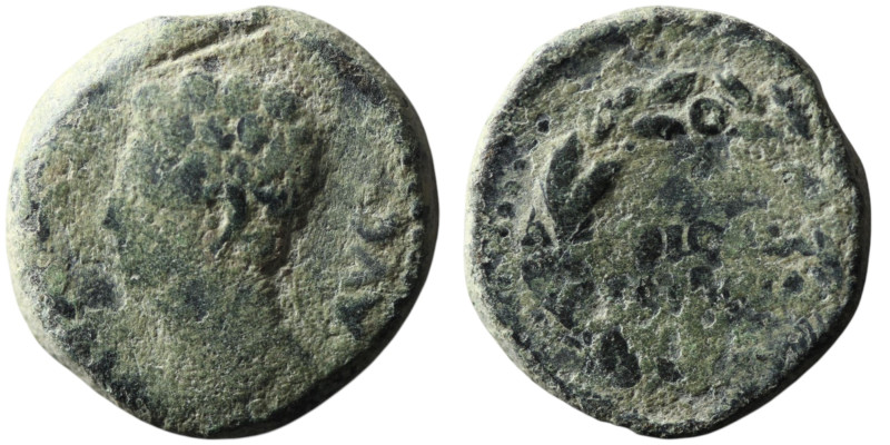 SPAIN. Colonia Patricia. Augustus (27 BC-14 AD)
AE Bronze (24mm, 13,48g)
