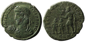 Constantius II (AD 337-361). Aquileia
AE Follis (21mm, 3,36g)
