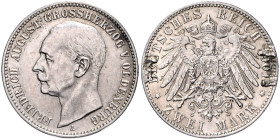 Oldenburg. 
Friedrich August 1900-1918. 2 Mark 1901 A. Jaeger&nbsp;94. . 

 ss